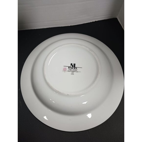 Excel Fine China Southampton 223 ©1993 Vintage Cereal Salad Bowl - Picture 6 of 7